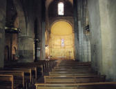 Nogaro : nef centrale de la collégiale Saint-Nicolas