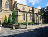 Marciac : église Notre Dame de l'assomption, façade latérale