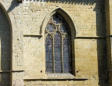 Marciac : église Notre Dame de l'assomption, fenêtre en ogive