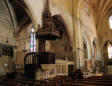 Marciac : la chaire de l'église Notre Dame de l'assomption, 