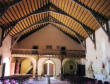 Tillac : église Saint Jacques le Majeur, la nef, la voute en bois et la galerie