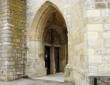 lavardens : l'église Saint Michel, le porche