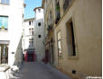 Uzès-façades d'immeuble