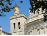 Uzès-clocher de l'église Saint Etienne