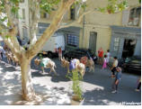 Uzès avec la fête des ânes