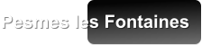 Pesmes les Fontaines