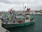 saintes maries de la mer-bateaux de pêche