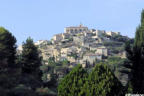 gordes : vue sur le village