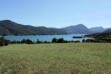  Le lac de Serre Ponçon dans le lointain