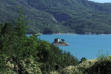 chapelle Saint-Michel sur le lac de Serre Ponçon