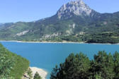  Montagne surplombant le lac de Serre Ponçon