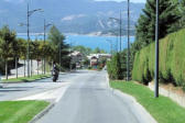 Route d'accès au village de Savine