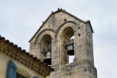 Mane : le prieuré de Salagon, clocher et ses 2 cloches