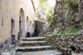 entrevaux : partie arrière de la citadelle