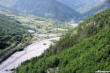 entrevaux : vue sur la vallée