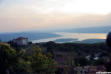 Les gorges du verdon et lac de sainte croix le soir