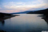 Les gorges du verdon et lac de sainte croix la nuit