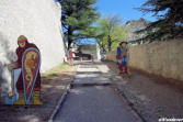 sisteron : montée à la citadelle