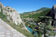 sisteron : la citadelle, paysage, vue depuis les fortifications