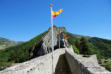 sisteron : la citadelle, chemin de ronde sur les remparts