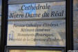 Embrun : plaque indicative pour Notre Dame du Réal