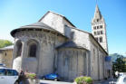 Embrun : notre Dame du Réal, façade nord et clocher