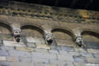 Embrun : notre Dame du Réal, détails de la façade nord
