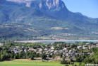 Embrun : paysage autour du village d'Embrun