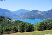 Vallée de l'Ubaye : lac de Serre Ponçon