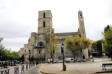 Forcalquier : esplanade et cathédrale