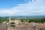 Bonnieux : vue sur le village