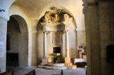 Roussillon : intérieur de l'église