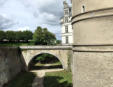 le Lude ( château ) : pont en pierre anse de panier