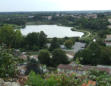 Talmont Saint Hilaire  : paysage depuis le château