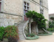 l'escalier monumentale du château de la Guignardière à Avrillé