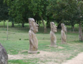 Le château de la Guignardière à Avrillé : parcours des Menhirs