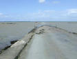 Beauvoir sur Mer - Passage du Gois, décrue de la marée