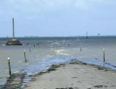 Beauvoir sur Mer - Passage du Gois, décrue de la marée