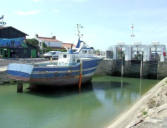 Noirmoutier en l'Ile : le port, bateau