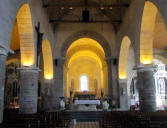 Noirmoutier en l'Ile : église St philbert, la nef