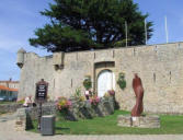 Noirmoutier en l'Ile : le château, l'entrée