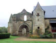 Abbaye de l'Ile Chauvet : façade principale