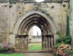 Abbaye de l'Ile Chauvet : portail