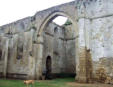 Abbaye de l'Ile Chauvet : vestiges et ruines