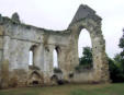 Abbaye de l'Ile Chauvet : vestiges et ruines