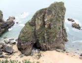 La Pointe de Chemoulin- rocher sculpté par l'océan