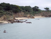 La Pointe de Chemoulin-petites plages dans les rochers