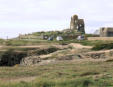 Le Croisic - route et maison le long de la côte