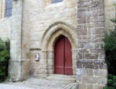 Guérande : portail d'église