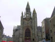 Guérande : collégiale Saint Aubin, façade principale